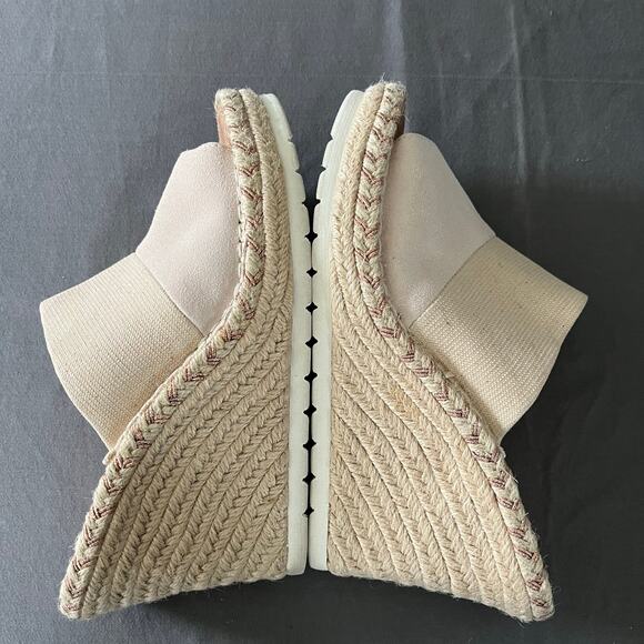 Share Toms Monica Mule Wedge - Women's Size 8 - Peony Pink Suede - Picture 6 of 10